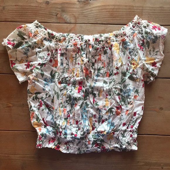 Somedays Lovin Off The Shoulder Floral Top - Picture 1 of 5